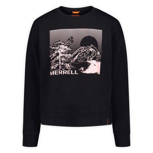 Serenity Graphic Crew Neck Sweatshirt Women's