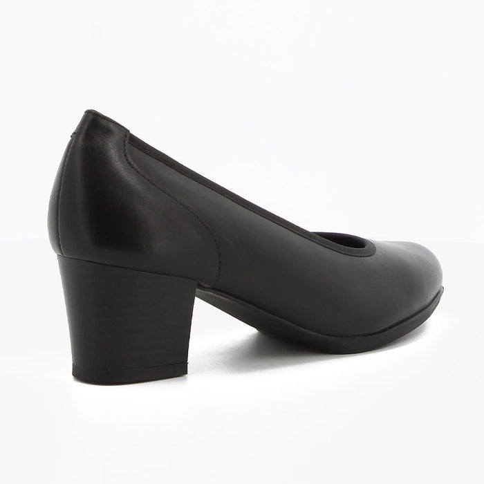 Shimmer Low Block Courts Black