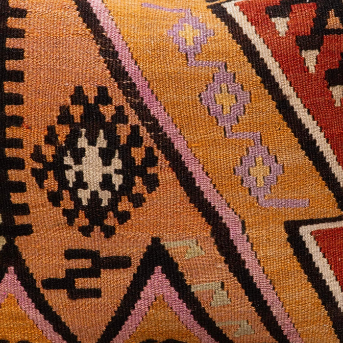 Small Handmade Turkish kilim cushion - 309674-AE