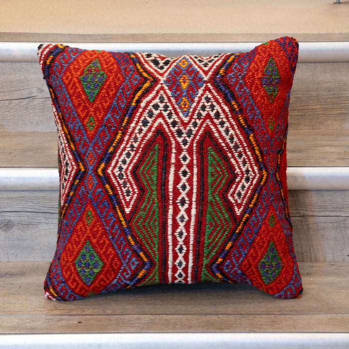 Small Handmade Turkish kilim cushion -309674-AP