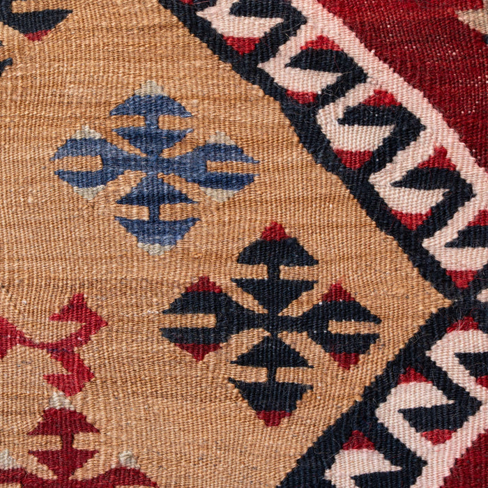 Small Handmade Turkish kilim cushion -309674-AQ