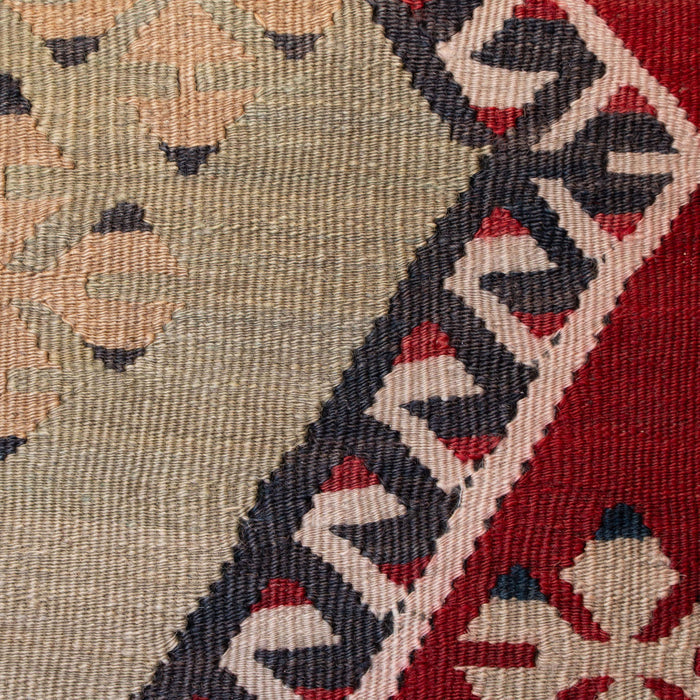 Small Handmade Turkish kilim cushion -309674-BK