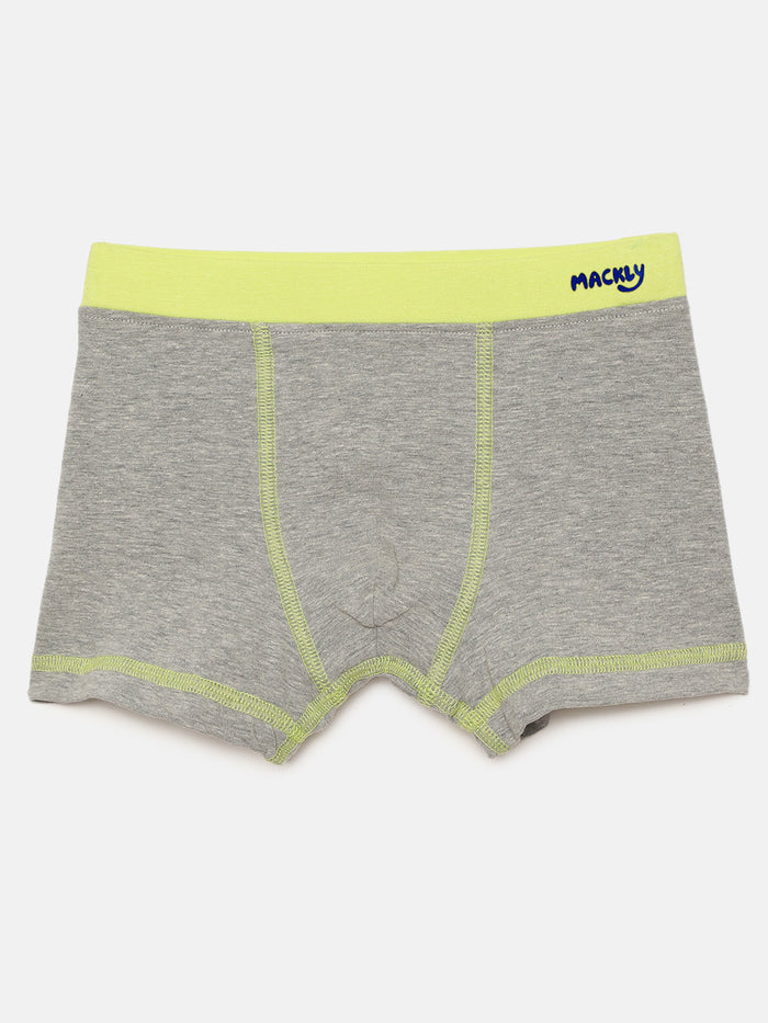 SOLID MELANGE BOXER