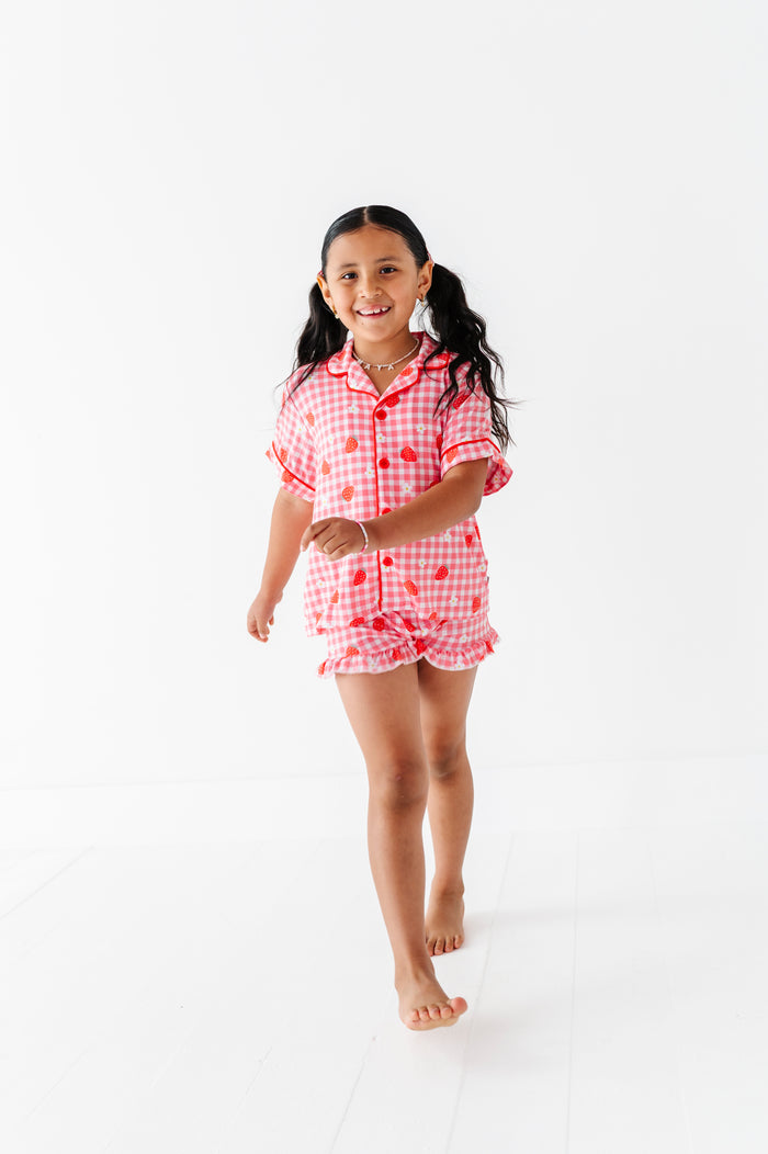 Strawberries & Dream Short Set Pajamas