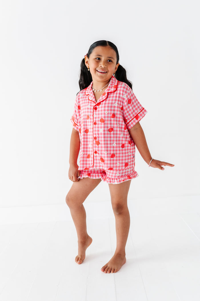 Strawberries & Dream Short Set Pajamas