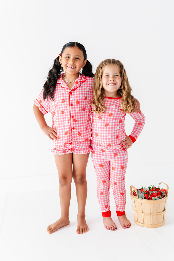 Strawberries & Dream Short Set Pajamas