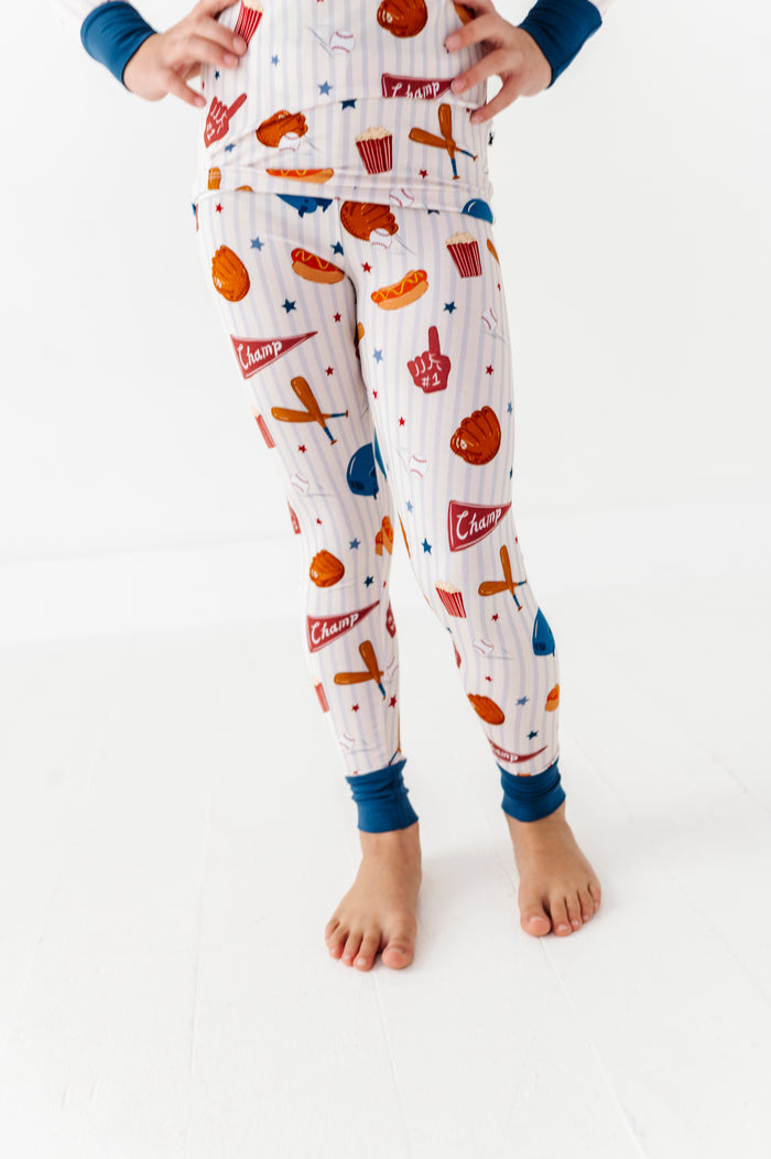 Stripes + Strikes Kids Pajamas