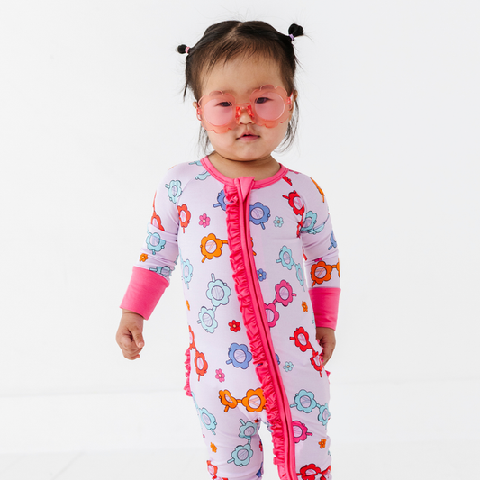 Sunny With a Side of Sass Convertible Footies With Ruffle