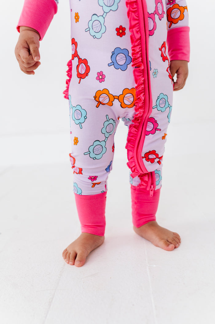 Sunny With a Side of Sass Convertible Footies With Ruffle