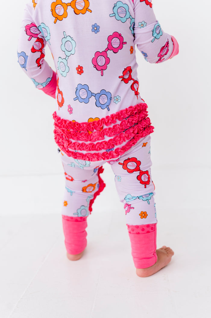 Sunny With a Side of Sass Convertible Footies With Ruffle