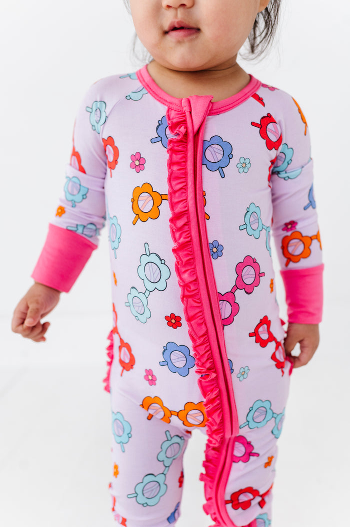Sunny With a Side of Sass Convertible Footies With Ruffle