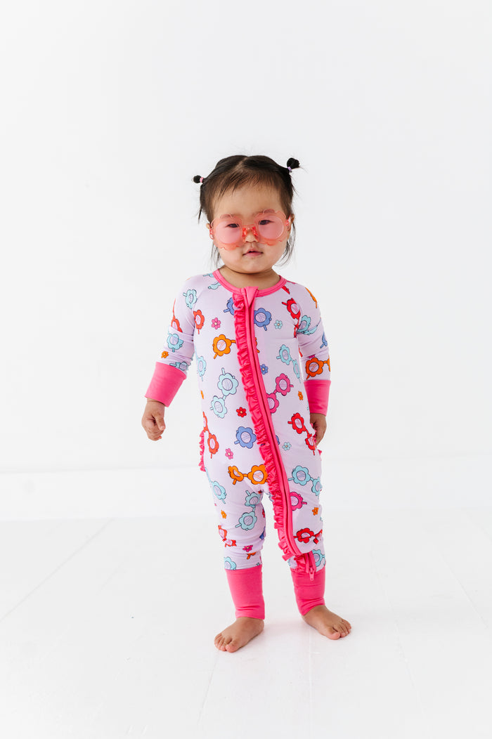Sunny With a Side of Sass Convertible Footies With Ruffle