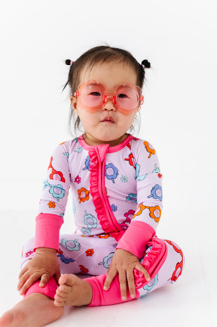 Sunny With a Side of Sass Convertible Footies With Ruffle