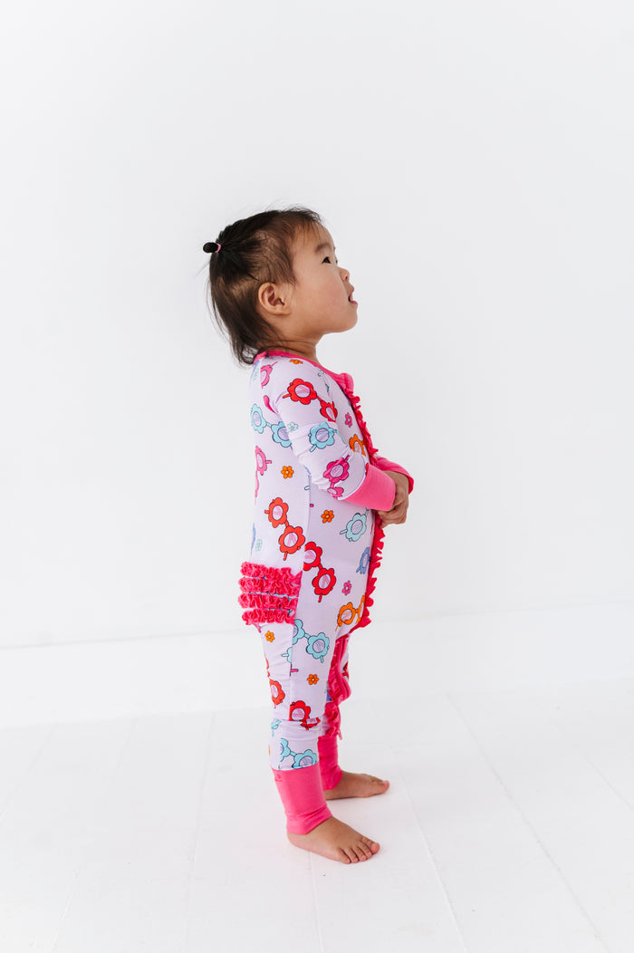 Sunny With a Side of Sass Convertible Footies With Ruffle
