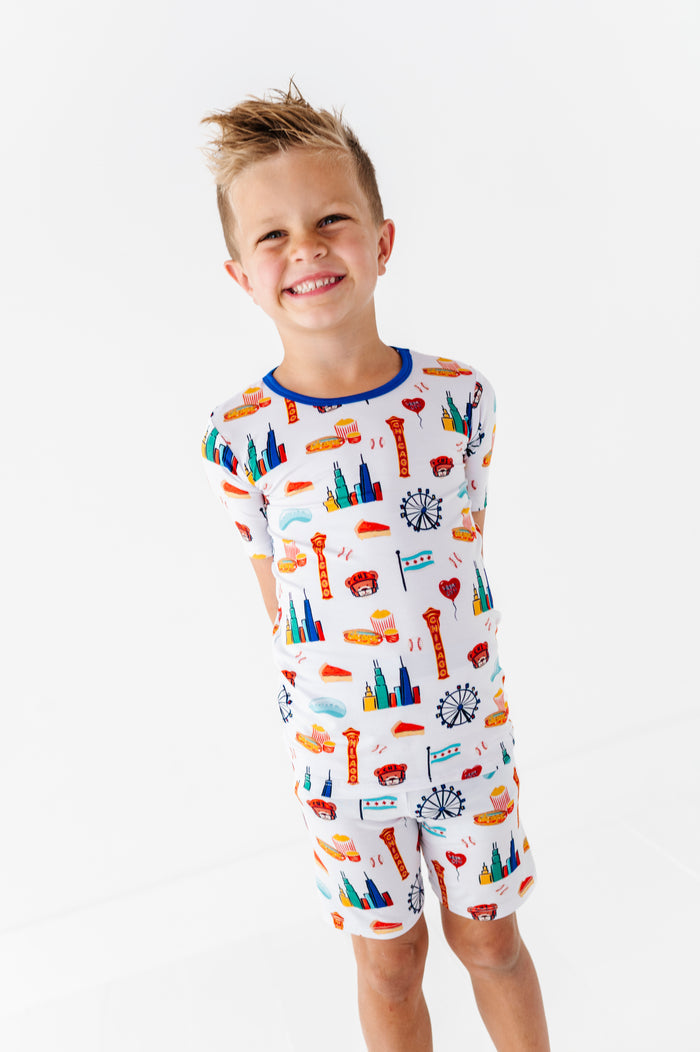 Sweet Home Chicago Short Set Pajamas