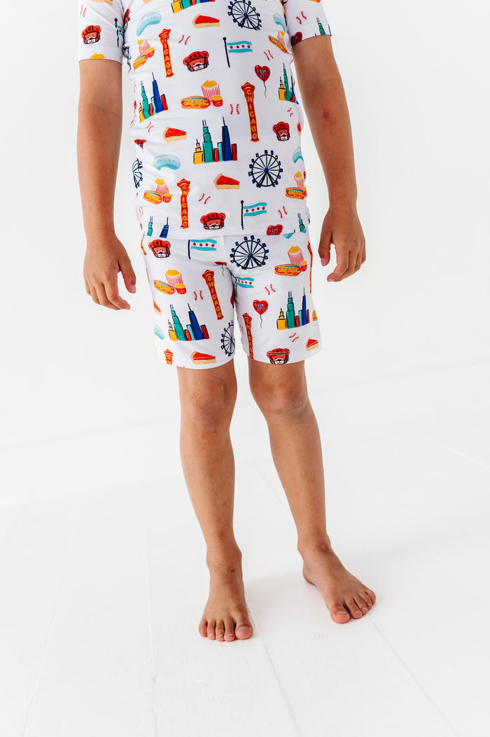 Sweet Home Chicago Short Set Pajamas