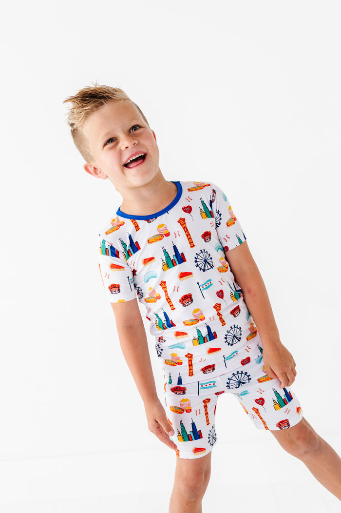 Sweet Home Chicago Short Set Pajamas