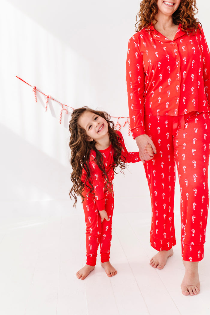 Sweet & Stripey Ribbed Mama Lounge Set
