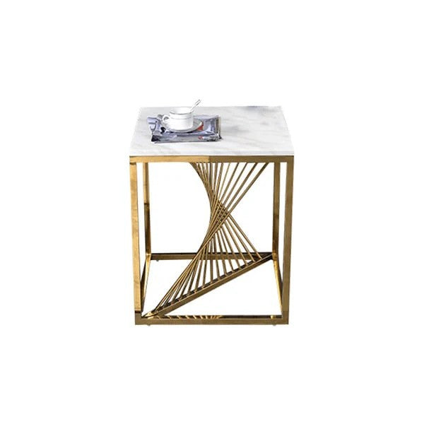 Swirling Elegance End Table
