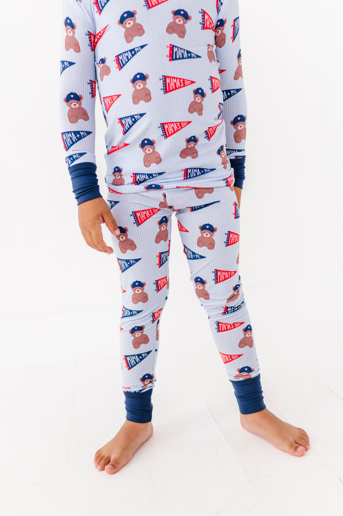 Team Mama  Kids Pajamas - Long Sleeve
