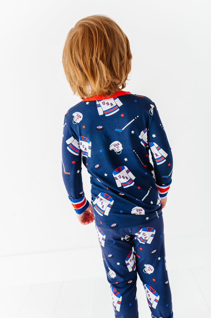 Team USA Hockey Kids Pajamas