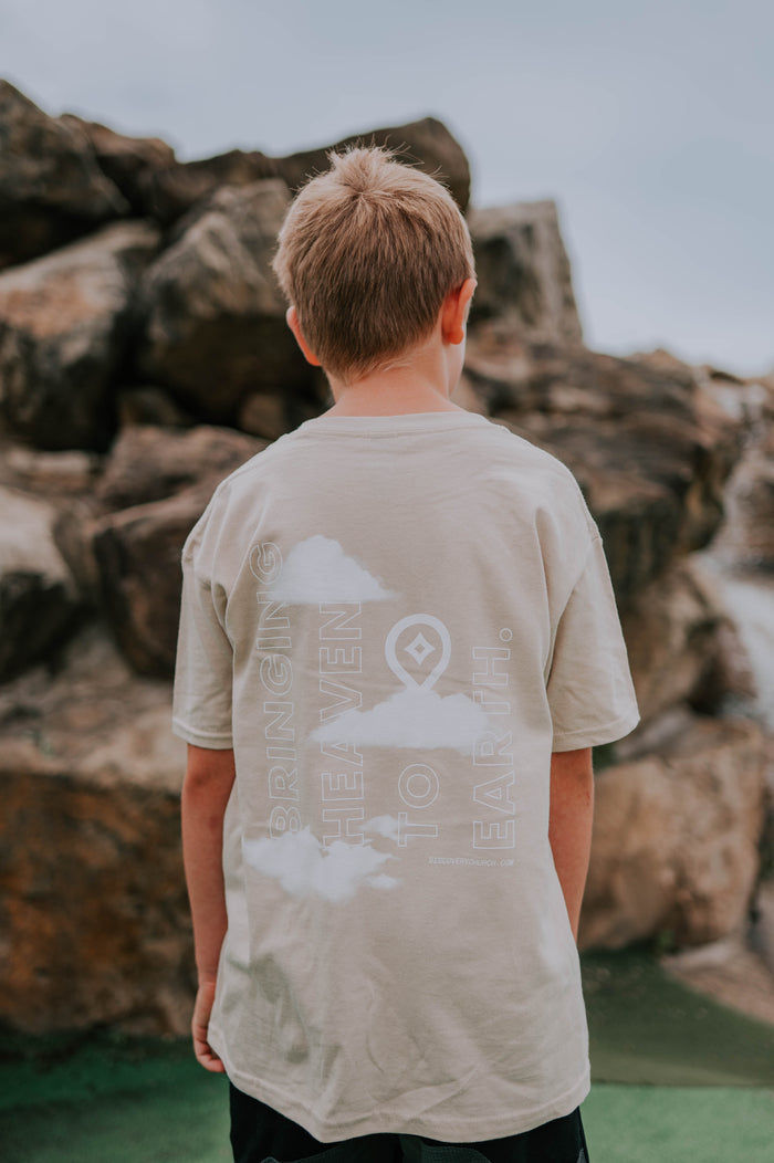 Tee Shirt (Youth) | Bringing Heaven to Earth (3 colors/fabric options)