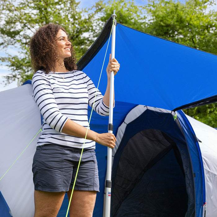 Telescopic Aluminium King Pole Set
