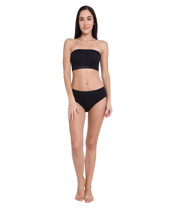 Top Tube Non-Padded | Non-Wired | Seamless | Strapless Bra