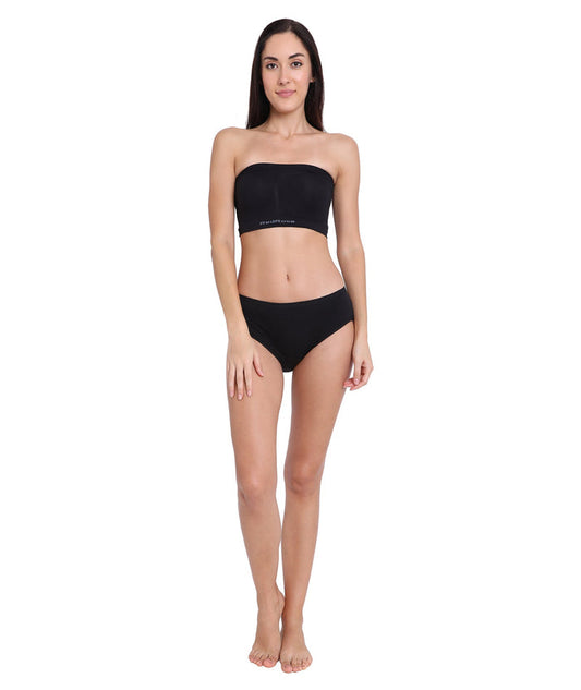 Top Tube Non-Padded | Non-Wired | Seamless | Strapless Bra