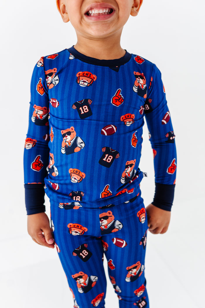 Touchdown, Chicago! Kids Pajamas - PREORDER