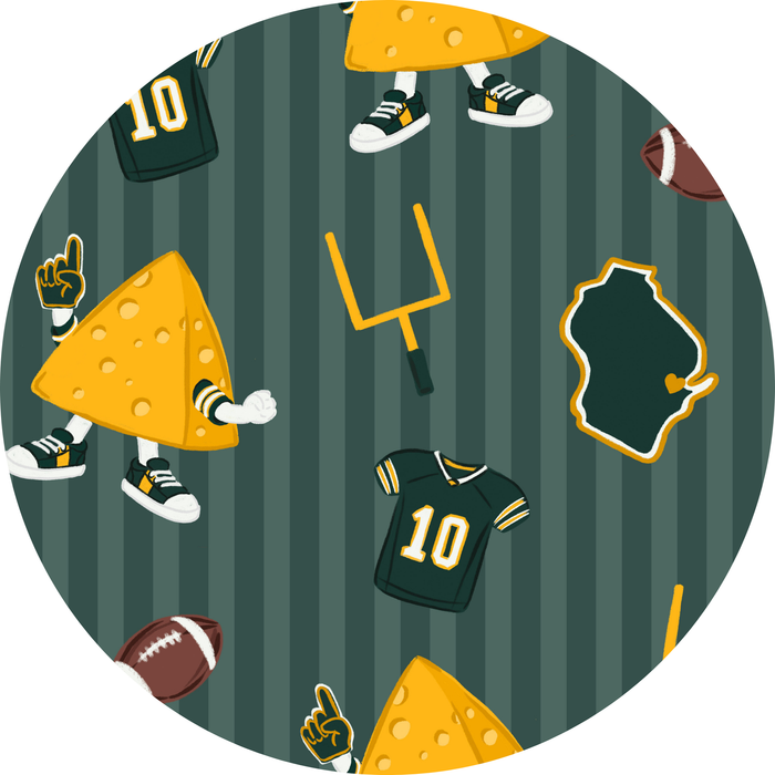 Touchdown, Wisconsin! Convertible Footies- PREORDER