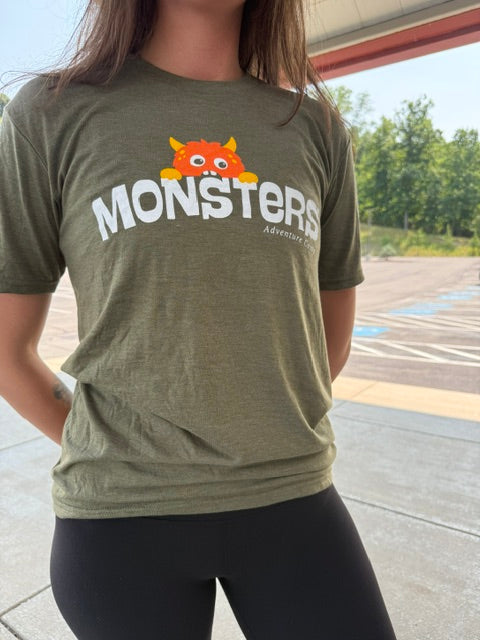 Tri-Blend Tee - Monster Adventure Camp - Order Deadline - August 9, 2026!