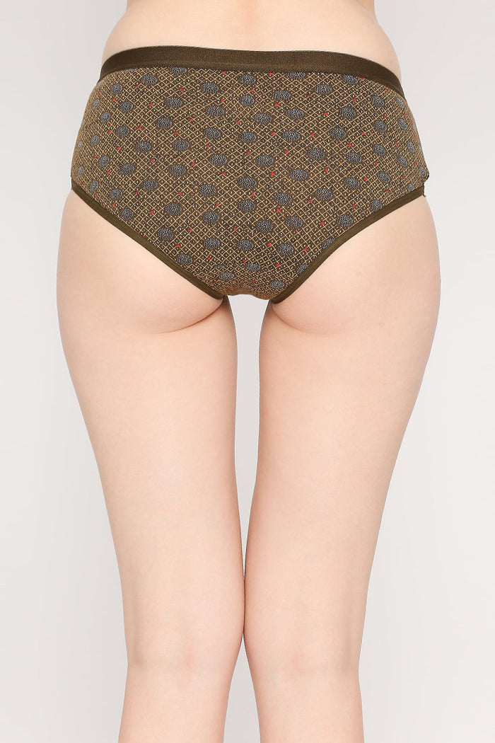 Vaishali NC Mid Rise Hipster Panties - Multicolor Pack of 3