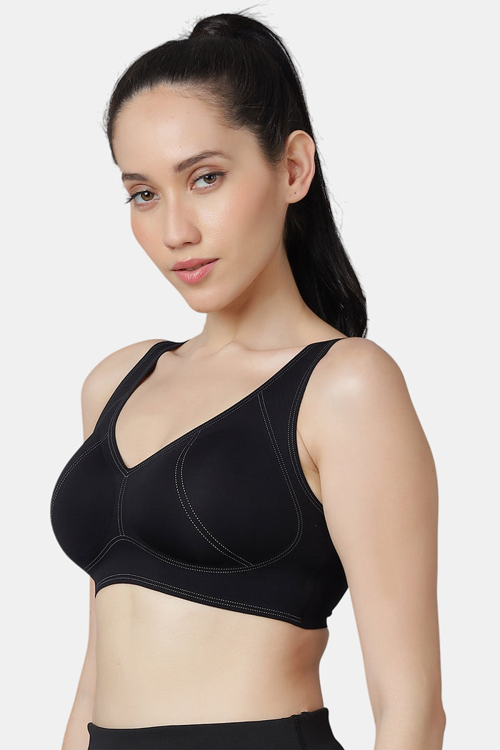 VENICE Invisi-Fit Polyamide stretch Bonded seamless Sports Bra