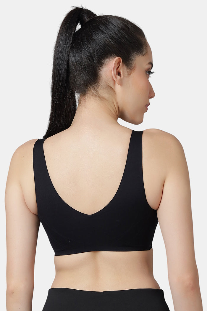 VENICE Invisi-Fit Polyamide stretch Bonded seamless Sports Bra