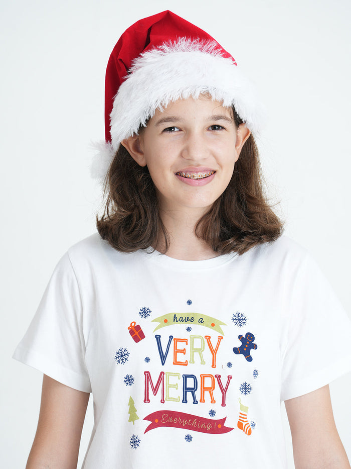 VERRY MERRY EVERYTHING CHRISTMAS KIDS UNISEX PJ SET