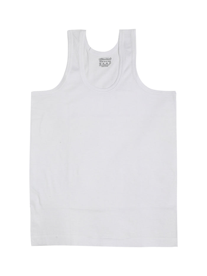VEST 1004 |Red Rose 100% Cotton Boys Inner Vests – Pack of 6|