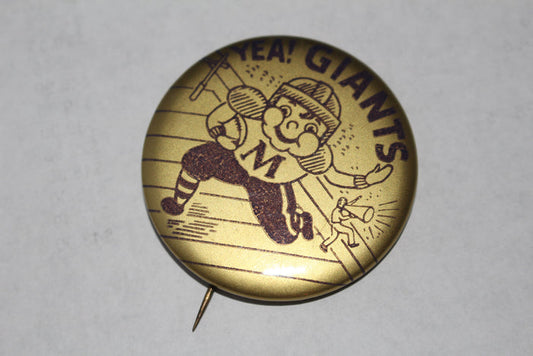 Vintage 1950's Marion, Indiana High School Football Pinback Button - Vintage Indy Sports