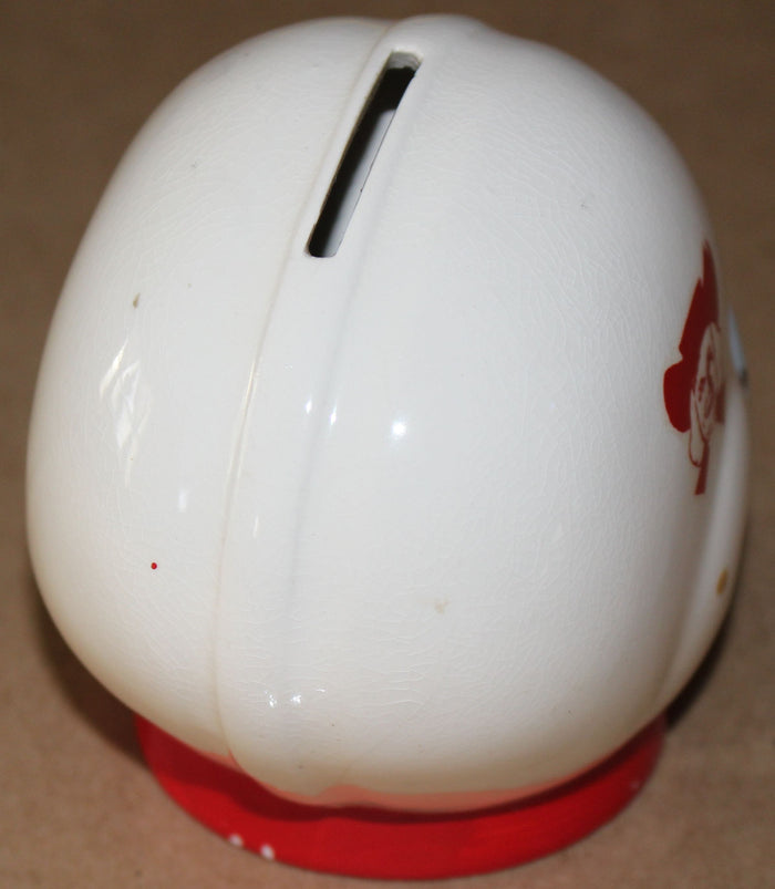 Vintage Plainfield, Indiana High School Football Helmet Ceramic Bank