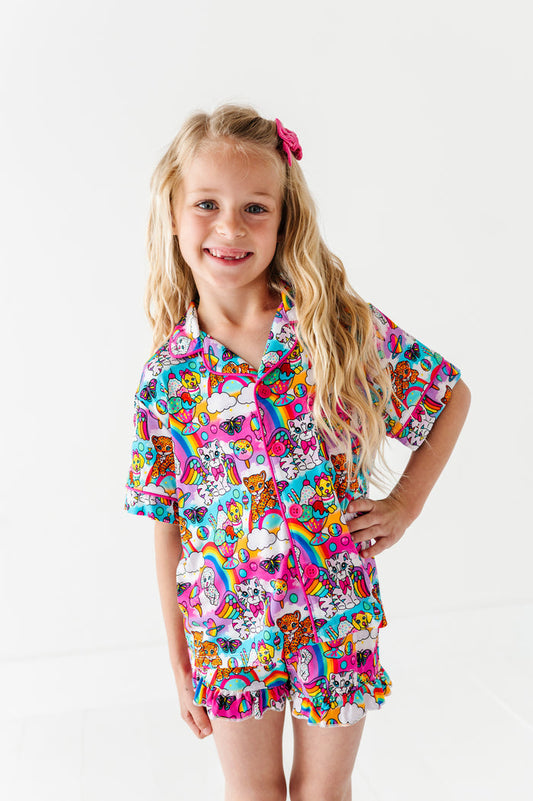 Wild Child Button-Down Short Set Pajamas