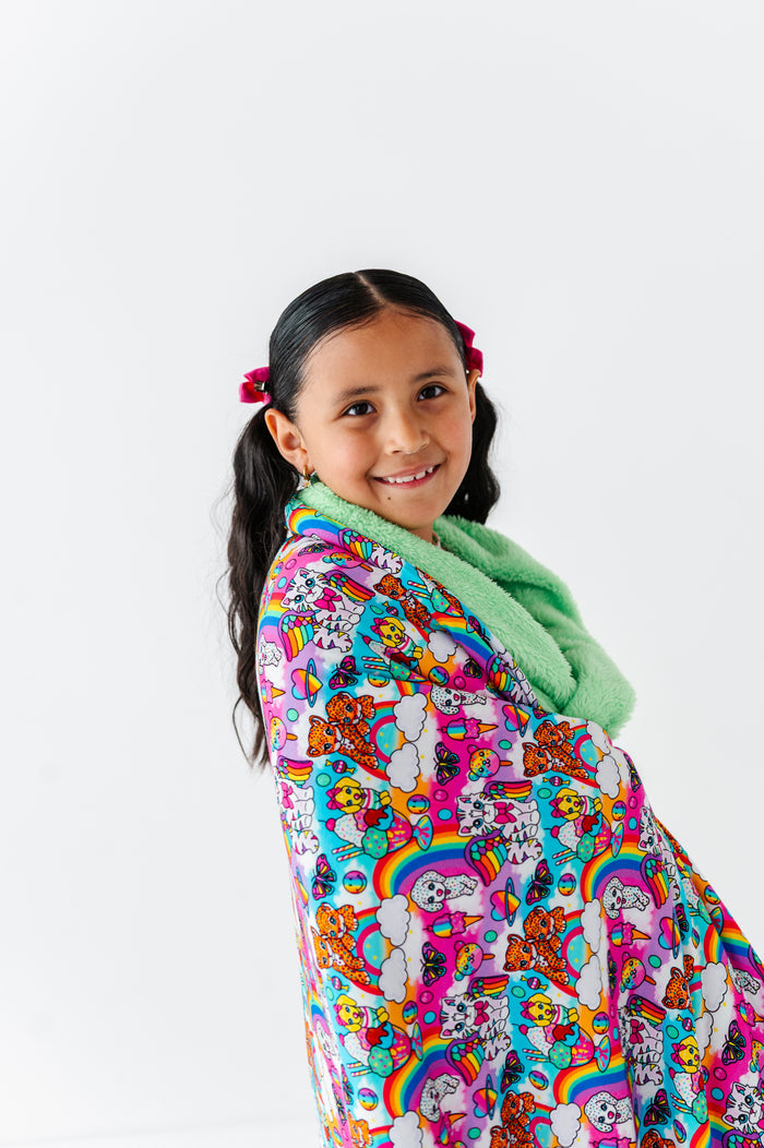 Wild Child Oversized Fuzzy Blanket