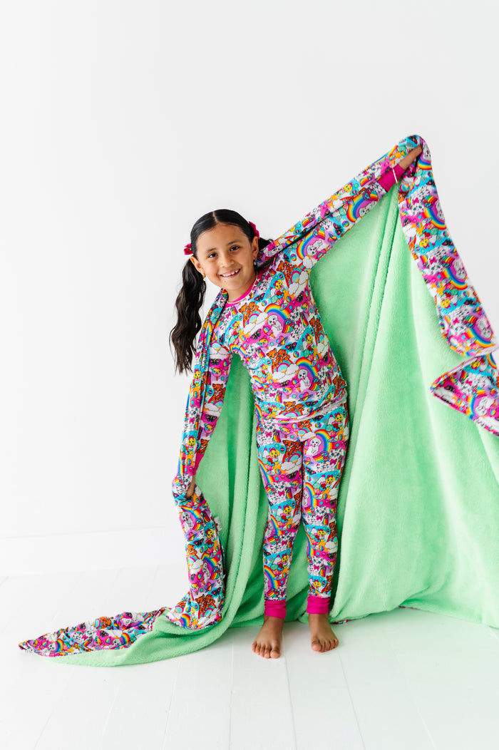 Wild Child Oversized Fuzzy Blanket