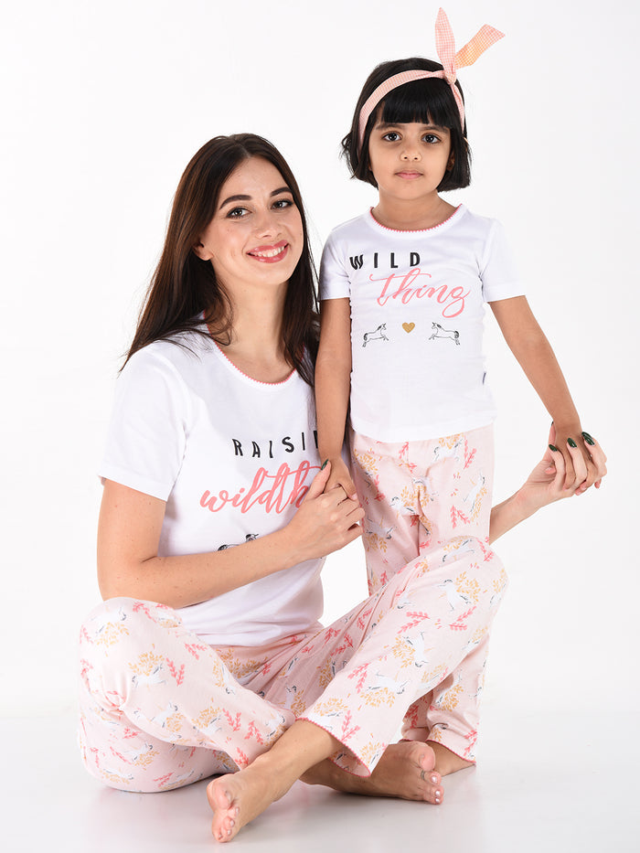 WILD THINGS (MOM TWINNING SET)