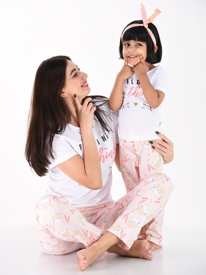 WILD THINGS (MOM TWINNING SET)
