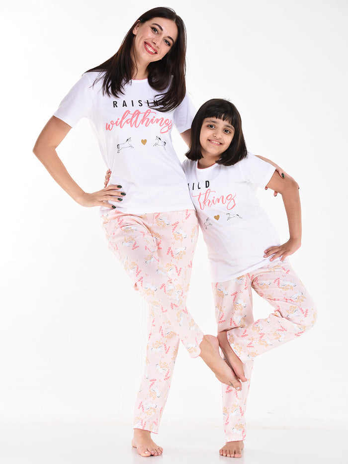 WILD THINGS (MOM TWINNING SET)