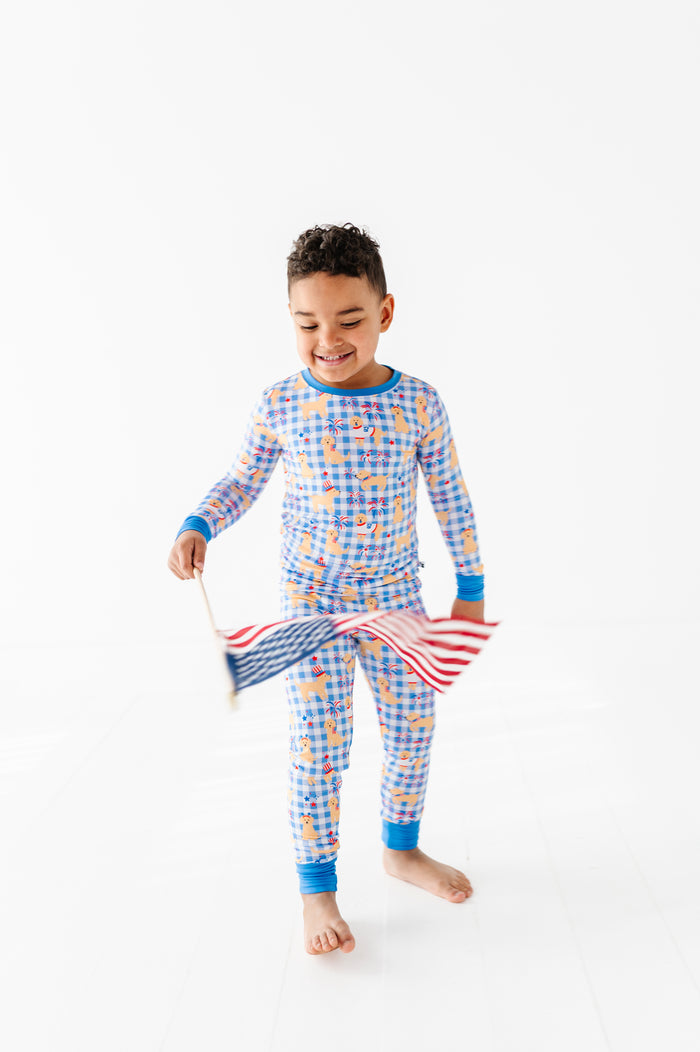 Yankee Doodle Doggies Kids Pajamas