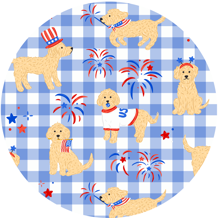 Yankee Doodle Doggies Kids Short Pajamas
