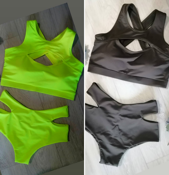 Yellow pole dance outfit with best support of bust
